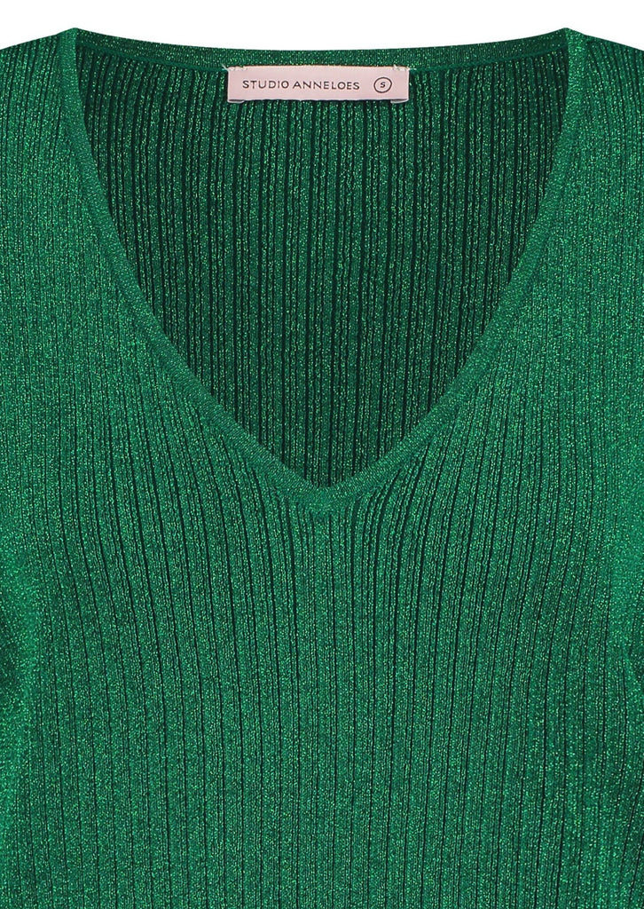 Tanya lurex pullover GREEN STUDIO ANNELOES