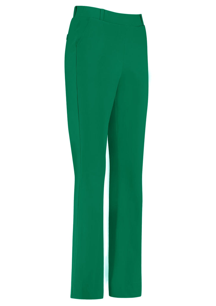 Jean bonded flair trousers green studio