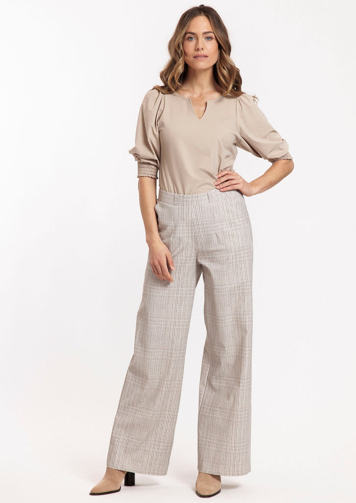 Sola check trousers studio anneloes