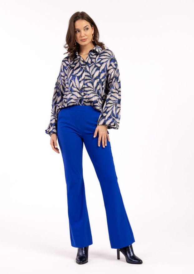 Flair bonded trousers azure studio anneloes