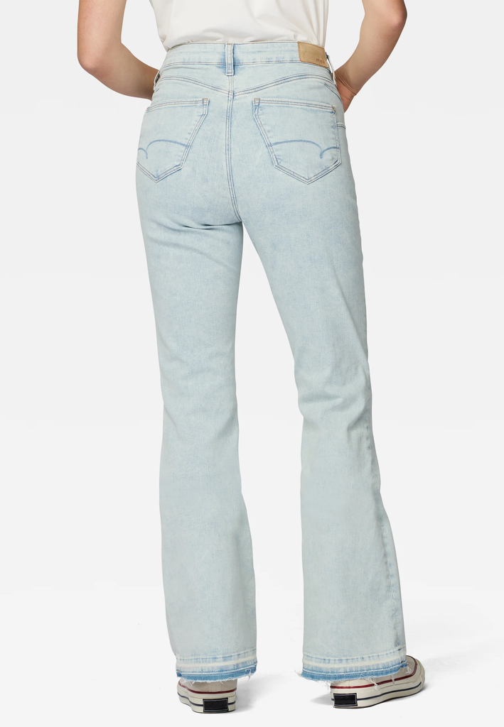 flare jeans verwassen mavi