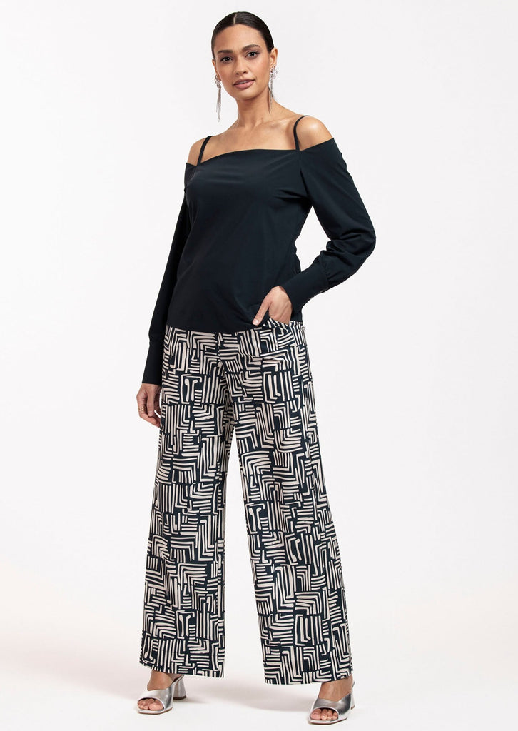Lexie graphic trousers studio anneloes