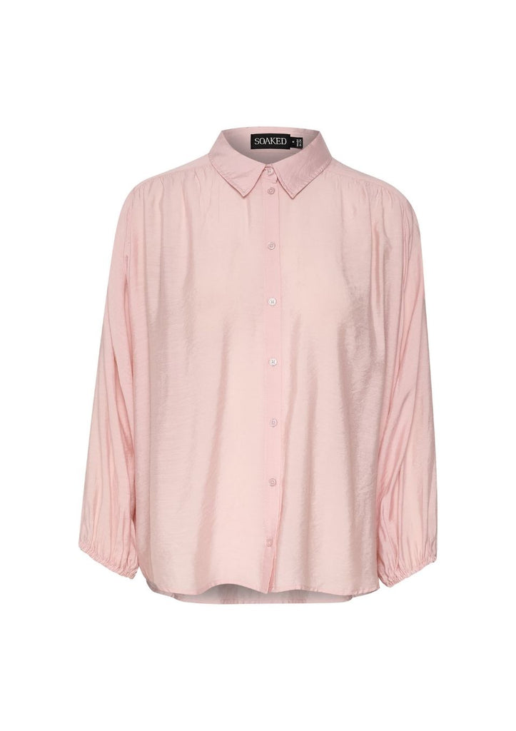 roze blouse wijd soaked in luxury