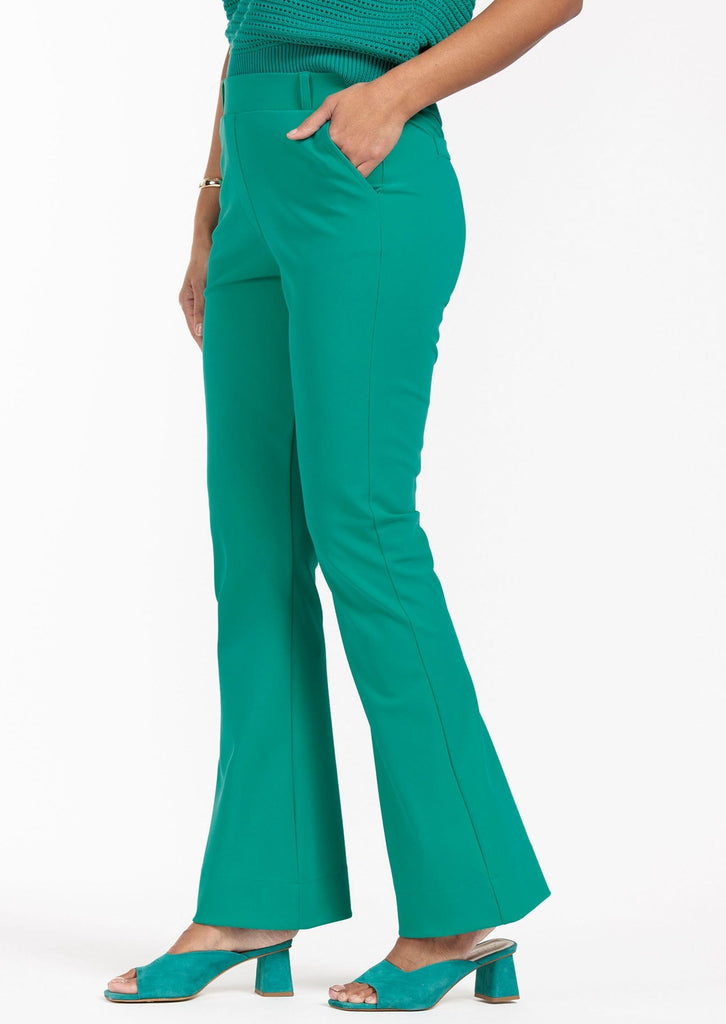 Flair bonded trousers smaragd studio anneloes