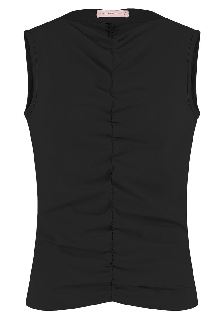 Rosa sls wrinkle top Black studio anneloes