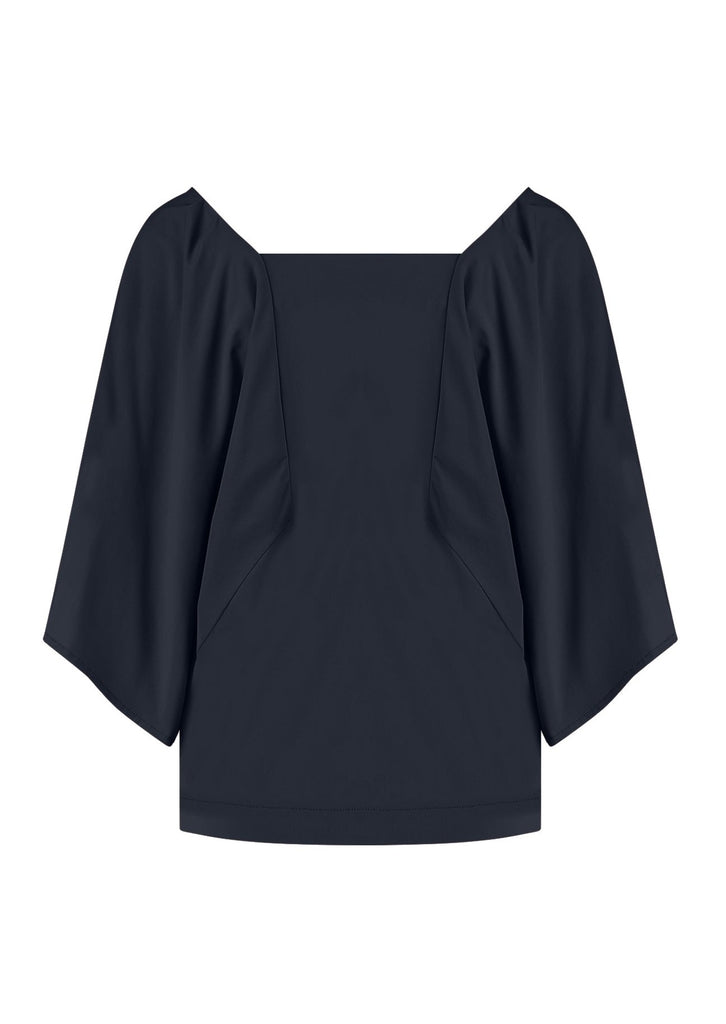Ylva blouse dark blue studio anneloes