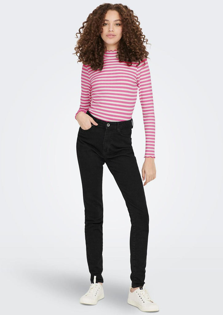 roze streep shirt col jdy