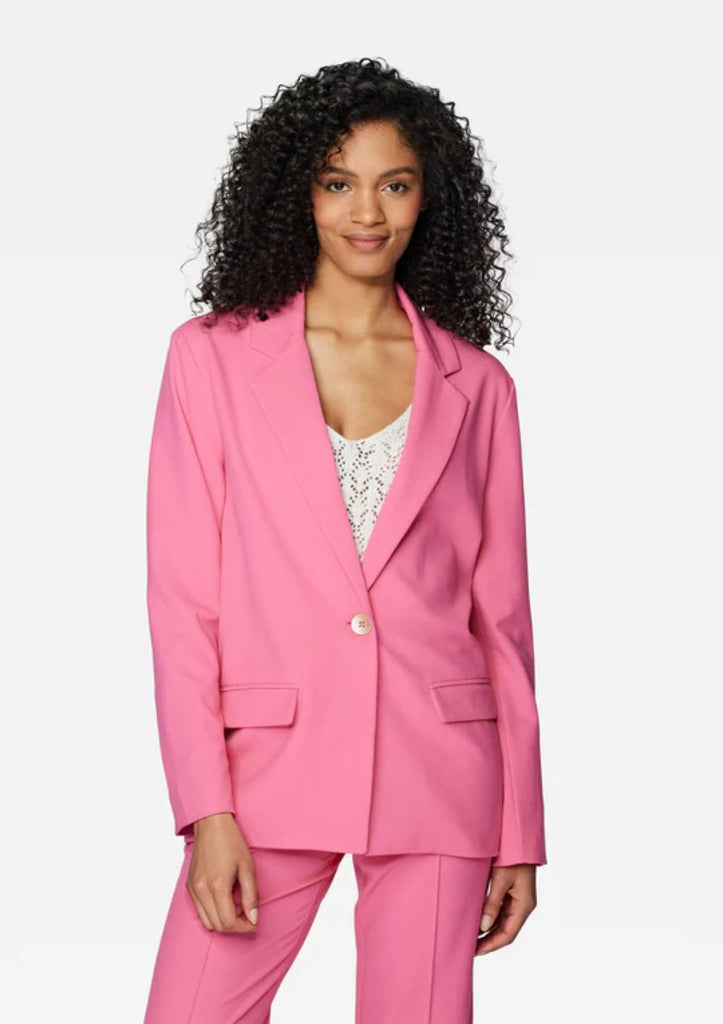 roze oversized blazer mavi