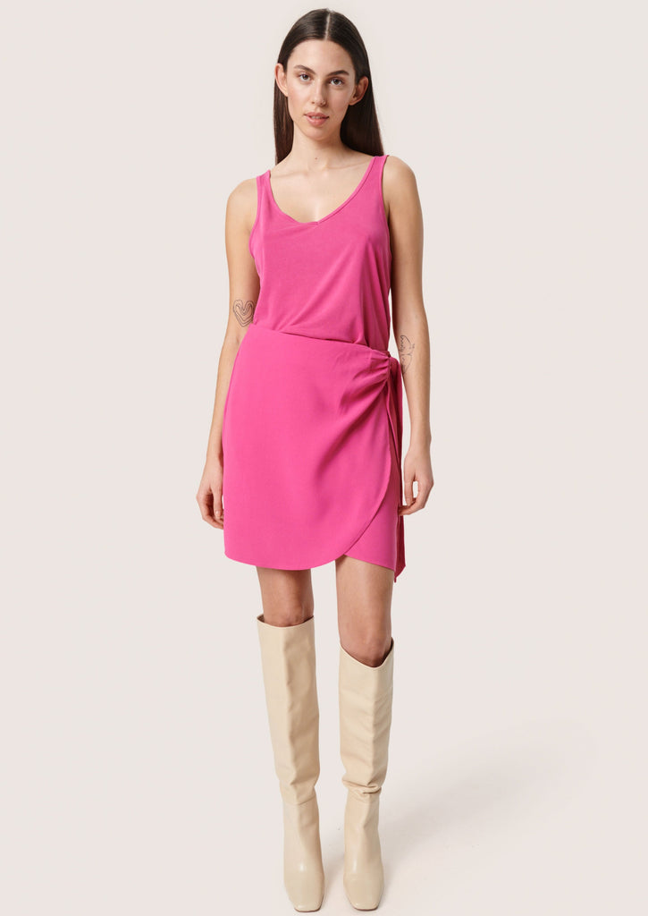 modal hemd top v hals roze soaked in luxury