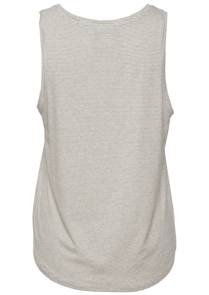 streep top hemd soaked in luxury zwart wit