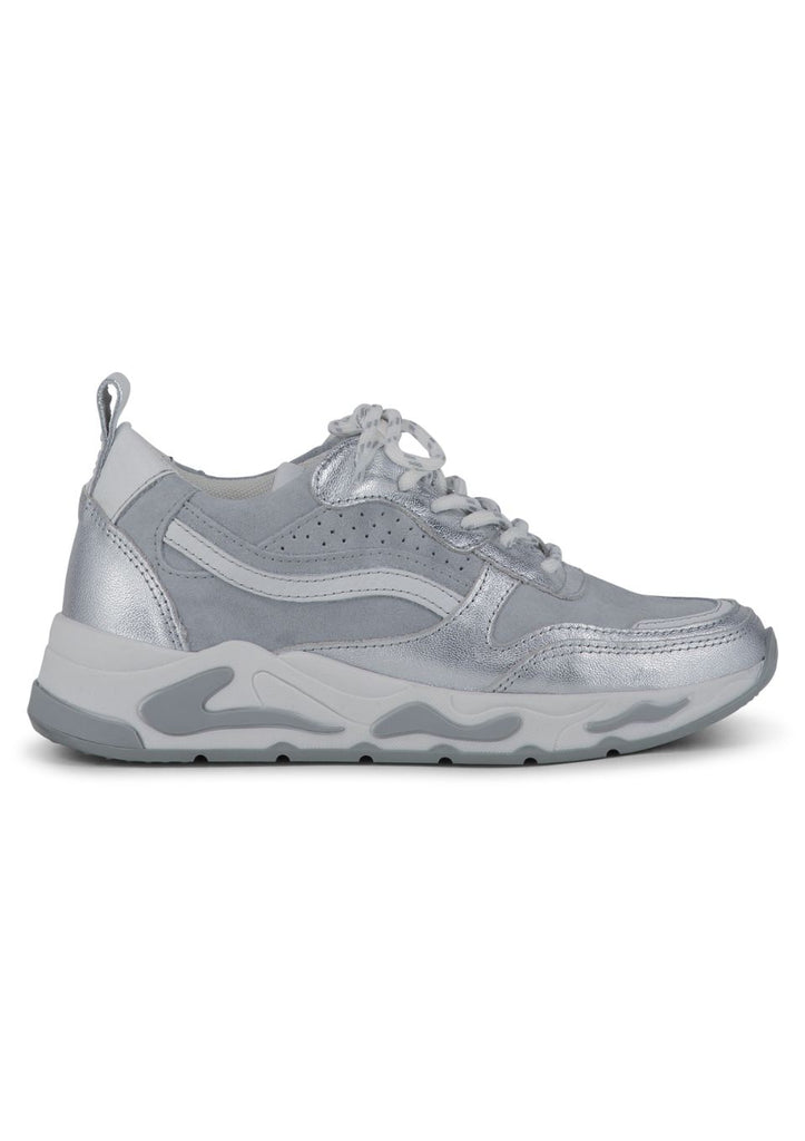 zilveren grijze sneakers juul en belle