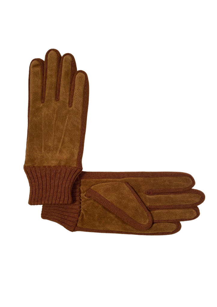 suedine handschoenen bruin otto kessler