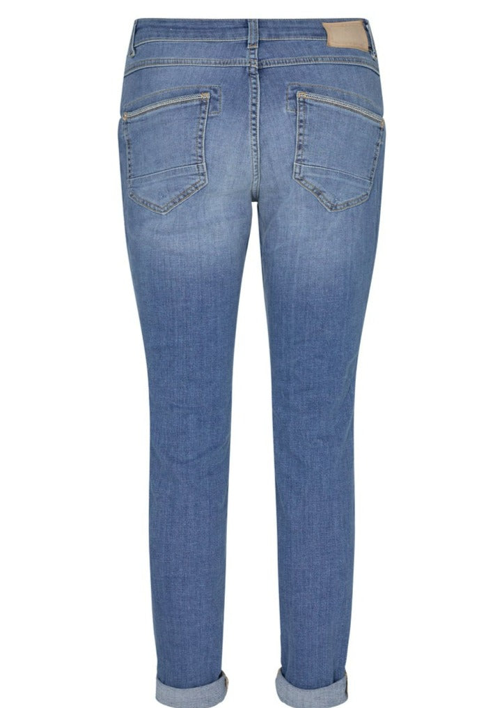 jeans skinny mos mosh blauw denim