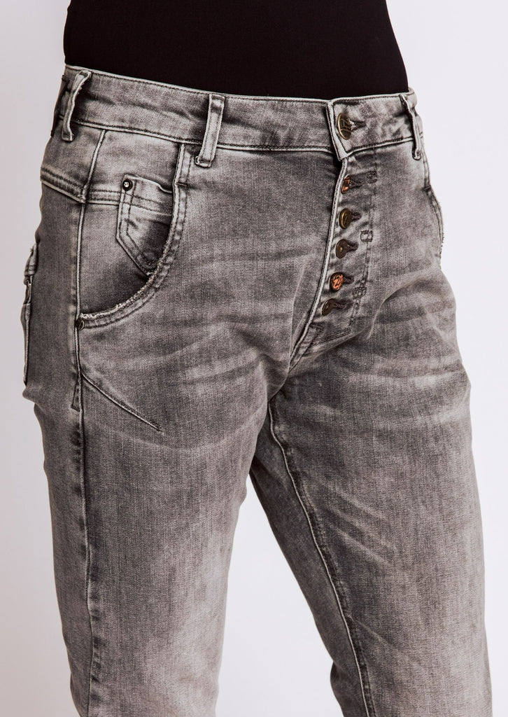 grijze jeans boyfriend model zhrill